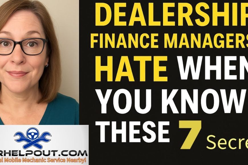Local Houston Car Dealership Trick From Vehicle Buyer | A 1 Houston Mobile Mechanic Services Pre Purchase Car Inspection