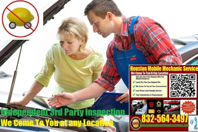 Pre Purchase Car Inspection Houston Mobile Auto Mechanic Service
