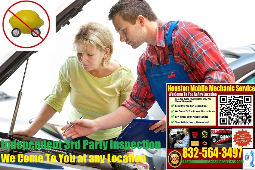 Pre Purchase Car Inspection Houston Mobile Auto Mechanic Service