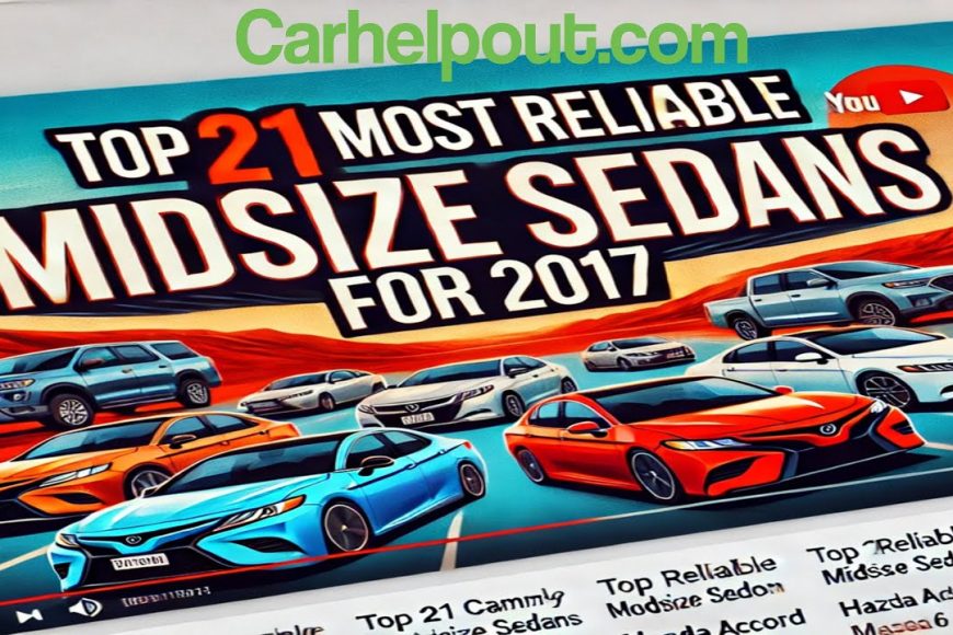 Top 21 Most Reliable Midsize Sedan intermediate Car for 2017 | Houston